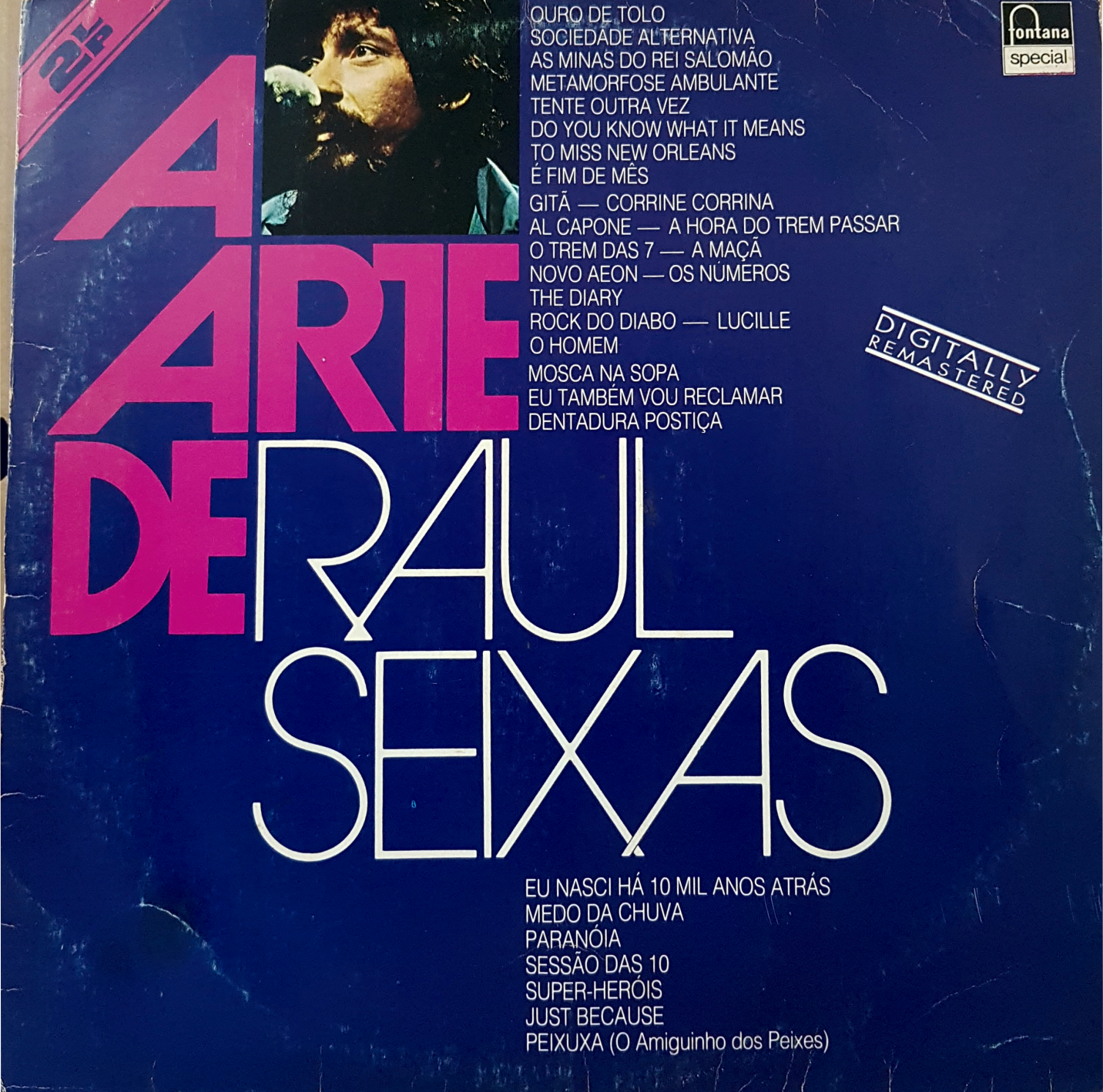 LP Vinil - Raul Seixas - A arte de Raul Seixas
