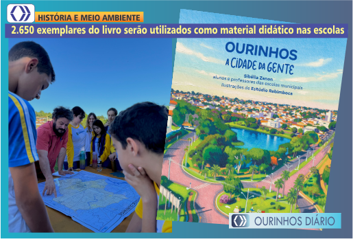 Livro “Ourinhos – A Cidade da Gente” transforma alunos da rede pública em autores