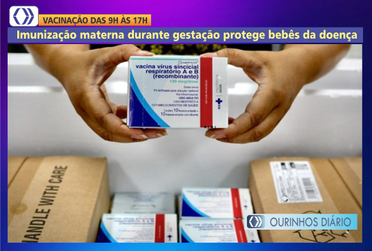 Gestantes já podem vacinar-se contra bronquiolite nos Postos de Saúde, doença atinge recém nascidos